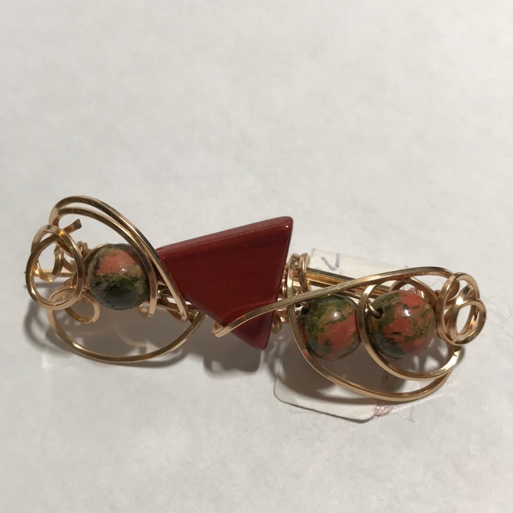 Artisan Gold filled brooch